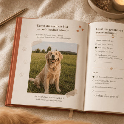 Mein Hund & Ich – Das Erinnerungsbuch für Hundebesitzer